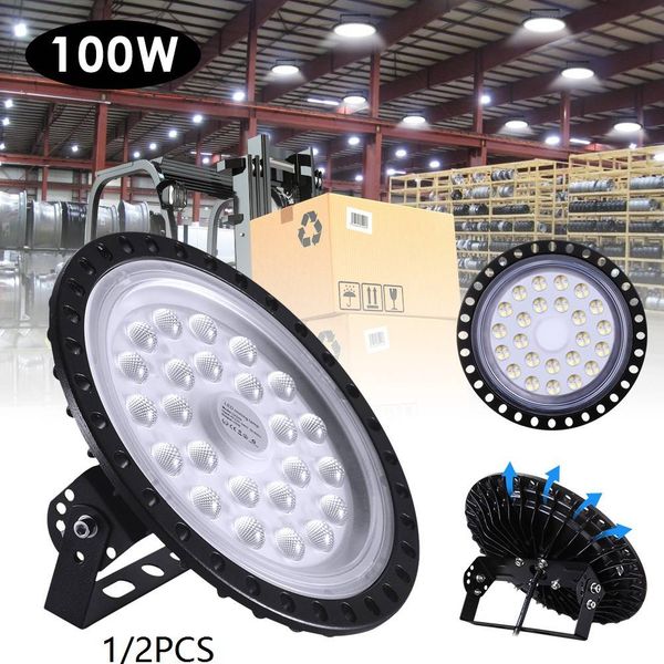 de stock 100w ufo led high bay light industrial lighting 6000k ip65 led lights commercial bay lighting for garage factory workshop gym
de stock 100w ufo led high bay light industrial lighting 6000k ip65 led lights commercial bay lighting for garage factory workshop gym