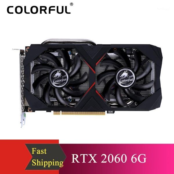 colorful igame geforce rtx 2060 graphic card gddr6 6g v2 gpu gaming video card 1365-1680mhz pci-e 3.0 placa de video for pc1
colorful igame geforce rtx 2060 graphic card gddr6 6g v2 gpu gaming video card 1365-1680mhz pci-e 3.0 placa de video for pc1