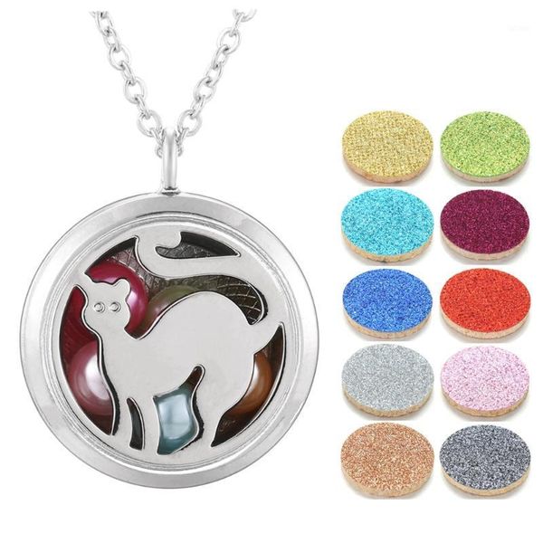 cat pearl cage locket pendant necklace living memory floating locket charms aroma essential oil diffuser necklace gift for her1, Silver
cat pearl cage locket pendant necklace living memory floating locket charms aroma essential oil diffuser necklace gift for her1, Silver