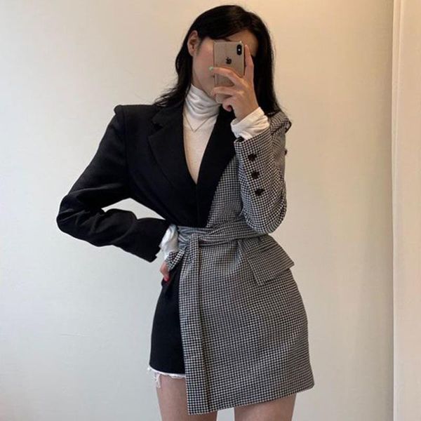женщины blazer асимметрия бандаж цвет соответствующие нерегулярные женские президные пэчворки blazers куртки винтаж костюм пальто 2020, White;black
женщины blazer асимметрия бандаж цвет соответствующие нерегулярные женские президные пэчворки blazers куртки винтаж костюм пальто 2020, White;black