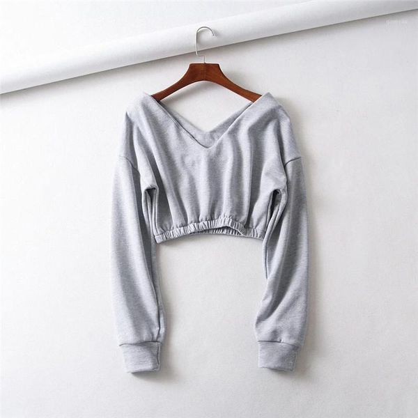 spring women red deep v-neck knitted long sleeve elastic hem crop sweatshirt pullovers femme fashion black autumn jumpers1
spring women red deep v-neck knitted long sleeve elastic hem crop sweatshirt pullovers femme fashion black autumn jumpers1
