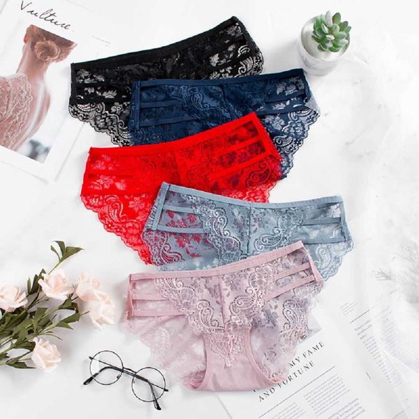 lace seamless panties women mesh transparent briefs low waist woman underwear lingerie intimates, Black;white
lace seamless panties women mesh transparent briefs low waist woman underwear lingerie intimates, Black;white