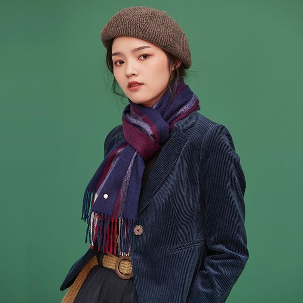 scarves shanghai story official flagship store cashmere scarf striped men's gift high end thickened warm neck, Blue;gray
scarves shanghai story official flagship store cashmere scarf striped men's gift high end thickened warm neck, Blue;gray