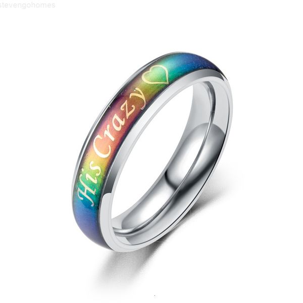 factorynzh0fashion 316l stainless steel color changing engagement new rings her weirdo his crazy engraved jewelry gifts for couples, Silver
factorynzh0fashion 316l stainless steel color changing engagement new rings her weirdo his crazy engraved jewelry gifts for couples, Silver