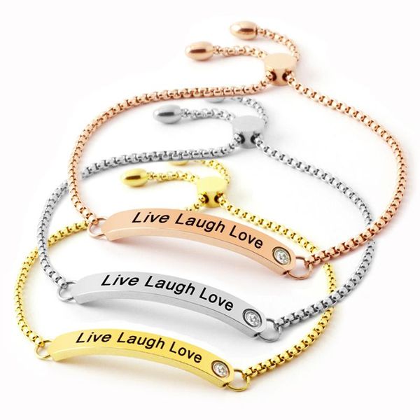 link, chain stainless steel inspiration quote bar women bracelets silver color/ gold rose link mantra bangle with crystal, Black
link, chain stainless steel inspiration quote bar women bracelets silver color/ gold rose link mantra bangle with crystal, Black