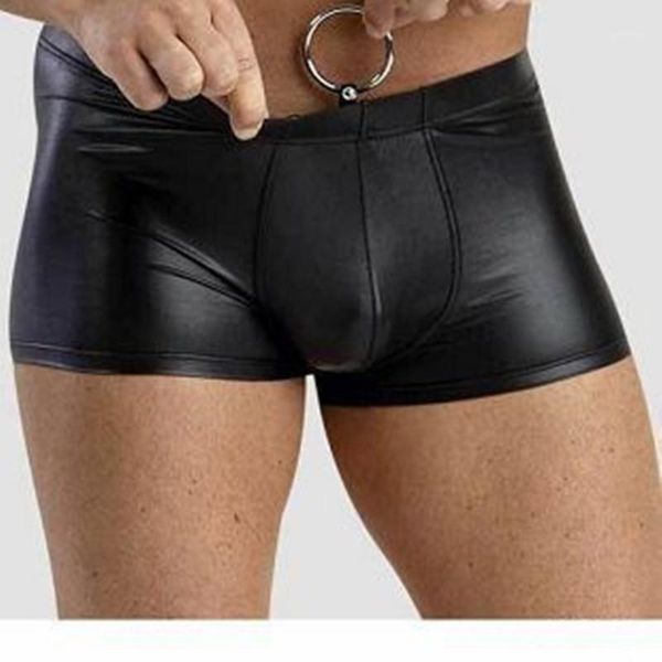 2017 exclusive underwear male boxers faux leather latex short boxer wetlook lace-up jockstrap fetish gay men underwear1, Black;white
2017 exclusive underwear male boxers faux leather latex short boxer wetlook lace-up jockstrap fetish gay men underwear1, Black;white