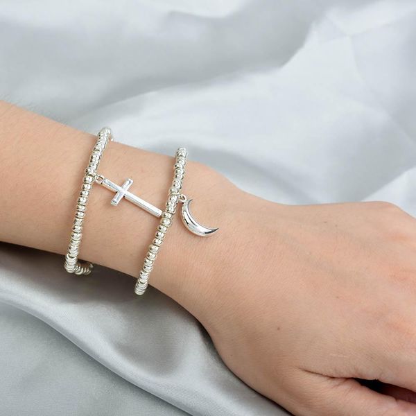 chadestinty handmade metal cross moon stretch bractelet 4 мм серебро цвета эластичные браслеты браслеты женщины металлические ювелирные изде, Black;white
chadestinty handmade metal cross moon stretch bractelet 4 мм серебро цвета эластичные браслеты браслеты женщины металлические ювелирные изде, Black;white