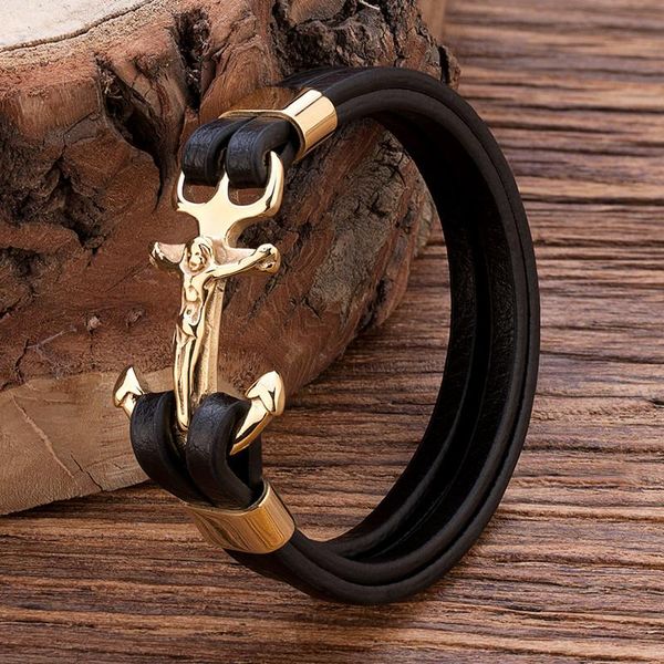 charm bracelets tangyin gold color anchor multi-layers stitching religions bracelet bangle for male christian jewelry men gift, Golden;silver
charm bracelets tangyin gold color anchor multi-layers stitching religions bracelet bangle for male christian jewelry men gift, Golden;silver