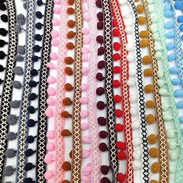 5yards pom pom trim lace fabric sewing accessories pompon trim tassel ball fringes ribbon sewing lace for diy material apparel h qylmke
5yards pom pom trim lace fabric sewing accessories pompon trim tassel ball fringes ribbon sewing lace for diy material apparel h qylmke