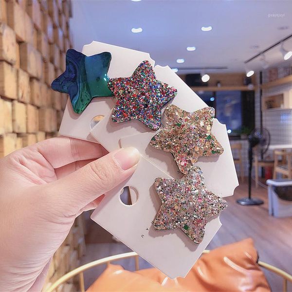 2020 new korea style girl hair pins star heart flash hair clips for child baby fashion accessories1, Slivery;white
2020 new korea style girl hair pins star heart flash hair clips for child baby fashion accessories1, Slivery;white