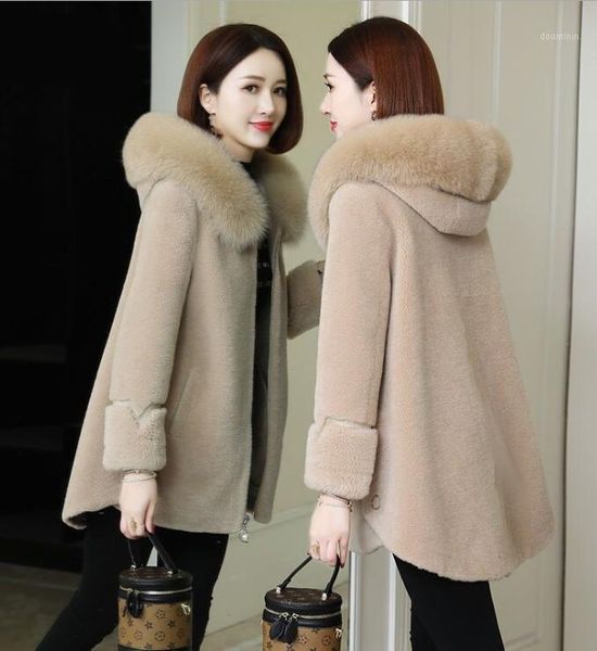 thicken new warmth imitation sheep shearing coat imitation fur fashion atmospheric particles lamb wool women's coat1, Black
thicken new warmth imitation sheep shearing coat imitation fur fashion atmospheric particles lamb wool women's coat1, Black
