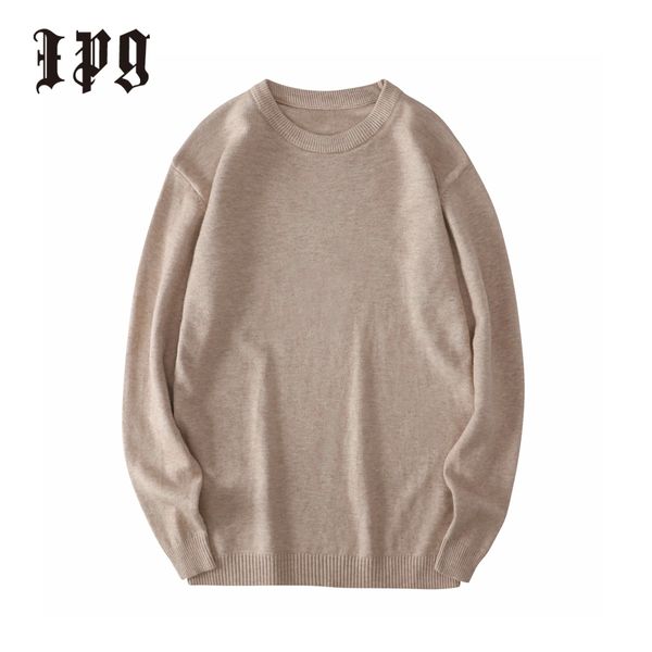 ipg fashion men knitted sweaters casual pullover mens elasticity solid multicolor knitwear sweater british style man 201201, White;black
ipg fashion men knitted sweaters casual pullover mens elasticity solid multicolor knitwear sweater british style man 201201, White;black