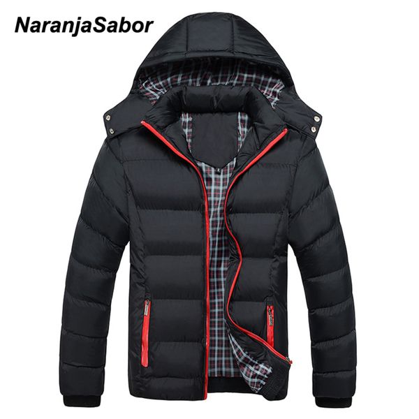 naranjasabor 2020 winter men's thick coats hooded parkas jackets warm breathable coat male overcoat mens brand clothing 5xl, Black
naranjasabor 2020 winter men's thick coats hooded parkas jackets warm breathable coat male overcoat mens brand clothing 5xl, Black