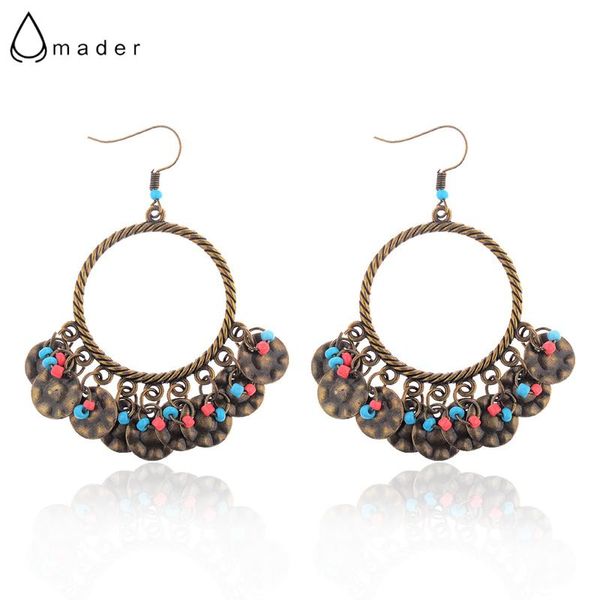 amader 2020 ethnic big round bronze earrings for women blue&red earring vintage india jewelry oorbellen hqe731, Silver
amader 2020 ethnic big round bronze earrings for women blue&red earring vintage india jewelry oorbellen hqe731, Silver
