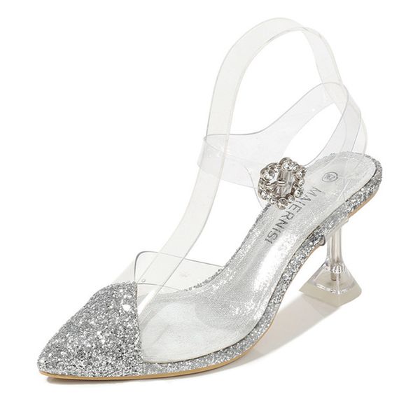 2021 new size 44 45 46 elegant women sequins pointed toe spangles strass high heels wedding shoes crystal bombs light sandalias mujer qaz0, Black
2021 new size 44 45 46 elegant women sequins pointed toe spangles strass high heels wedding shoes crystal bombs light sandalias mujer qaz0, Black