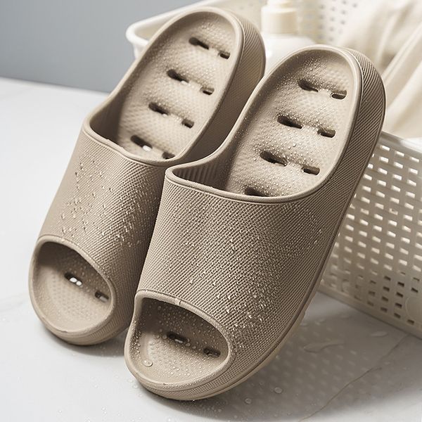 platform slippers woman solid color female summer slippers antiskid bathing slippers hollow beach soft indoor slides y1124, Black
platform slippers woman solid color female summer slippers antiskid bathing slippers hollow beach soft indoor slides y1124, Black