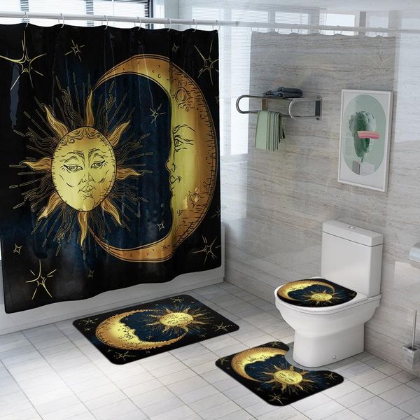 shower curtain set bath mats rugs bath rug bathroom rug set sun moon printed floor mat four-piece mat creative
shower curtain set bath mats rugs bath rug bathroom rug set sun moon printed floor mat four-piece mat creative