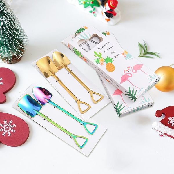 2 box christmas gift spoon stainless steel coffee spoon shovel kids ice spoon christmas tableware new year gift h jllcsw
2 box christmas gift spoon stainless steel coffee spoon shovel kids ice spoon christmas tableware new year gift h jllcsw