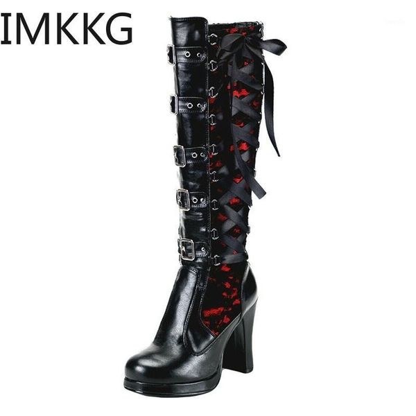 boots 2021 women cosplay cross tied leather knee-high platform gothic bowtie ladies fashion shoes for festival1, Black
boots 2021 women cosplay cross tied leather knee-high platform gothic bowtie ladies fashion shoes for festival1, Black