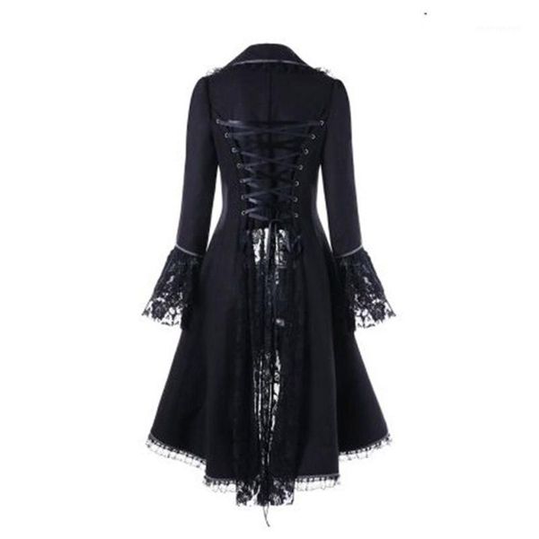 women's trench coats women gothic overcoat lace-up bandage ribbon bow lace up winter flocking long sleeve halloween black vintage coat1, Tan;black
women's trench coats women gothic overcoat lace-up bandage ribbon bow lace up winter flocking long sleeve halloween black vintage coat1, Tan;black