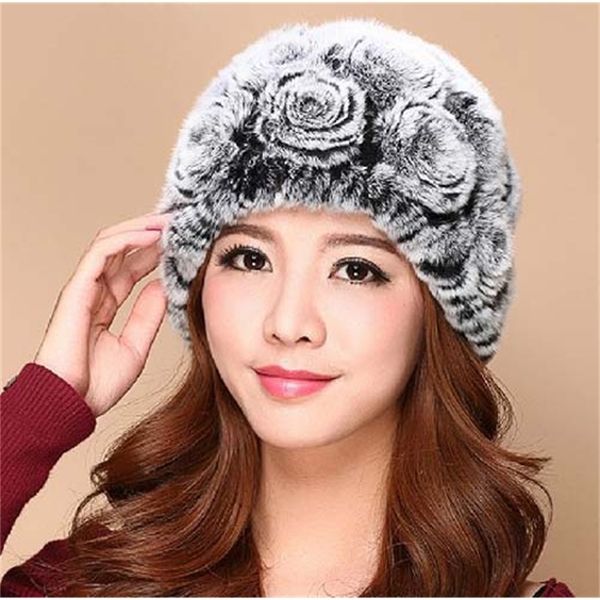 rabbit winter rex hat with rose frower female fur cap middle-aged mother kylf, Blue;gray
rabbit winter rex hat with rose frower female fur cap middle-aged mother kylf, Blue;gray