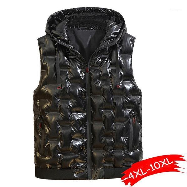 8xl 9xl 10xl big size autumn winter sleeveless hooded jackets fashion vest coats man women thicken warm glossy vests waistcoats1, Black;white
8xl 9xl 10xl big size autumn winter sleeveless hooded jackets fashion vest coats man women thicken warm glossy vests waistcoats1, Black;white