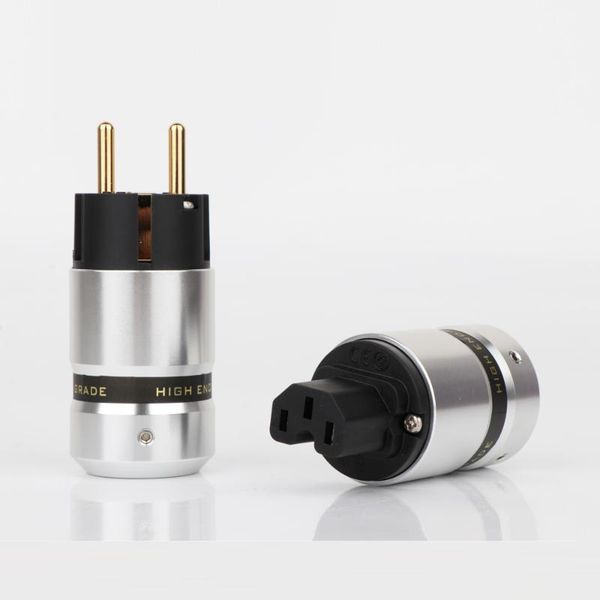 smart power plugs one pair oem high end 24k gold plated iec connector eur schuko eu plug for hifi extension adapter
smart power plugs one pair oem high end 24k gold plated iec connector eur schuko eu plug for hifi extension adapter