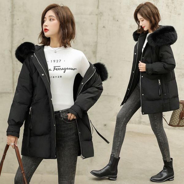 baixo inverno para feminina plus size 3xl engrossar mulher parkas longo jaqueta estilo coreano casaco feminino chaqueta mujer o6l2, Black
baixo inverno para feminina plus size 3xl engrossar mulher parkas longo jaqueta estilo coreano casaco feminino chaqueta mujer o6l2, Black