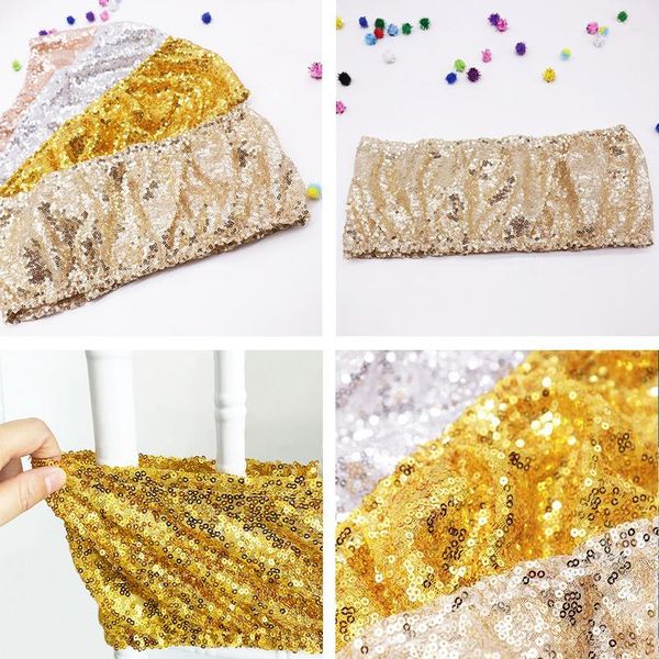 1pc sequin chair sashes wedding chair decoration stretched chairs bow tie band belt ties l banquet jlljhp
1pc sequin chair sashes wedding chair decoration stretched chairs bow tie band belt ties l banquet jlljhp