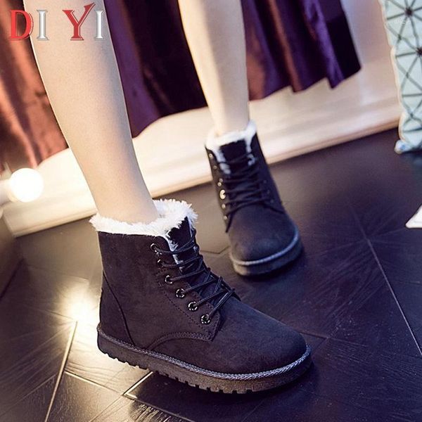 women's winter boots for woman warm high platform snow shoes women 2020 non-slip snow boots female plush ankle shoes ladies e071, Black
women's winter boots for woman warm high platform snow shoes women 2020 non-slip snow boots female plush ankle shoes ladies e071, Black