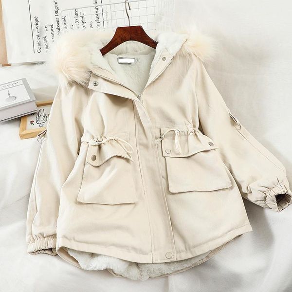 heliar fur hooded winter thick cotton coat women warm parkas warm pockets solid 2020 new fashion short snow coat jacket women1, Black
heliar fur hooded winter thick cotton coat women warm parkas warm pockets solid 2020 new fashion short snow coat jacket women1, Black