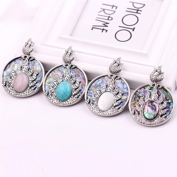 punk jewelery women's necklace natural abalone shell pendant necklace ancient silver color charm choker jewelry accessories
punk jewelery women's necklace natural abalone shell pendant necklace ancient silver color charm choker jewelry accessories