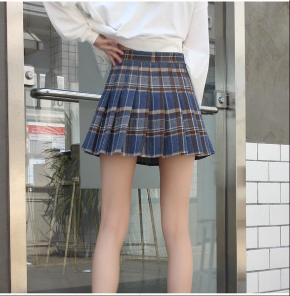 2020 womens skirt high waist plaid autumn winter pleated all match harajuku lady clothing short dress elastic, Black
2020 womens skirt high waist plaid autumn winter pleated all match harajuku lady clothing short dress elastic, Black