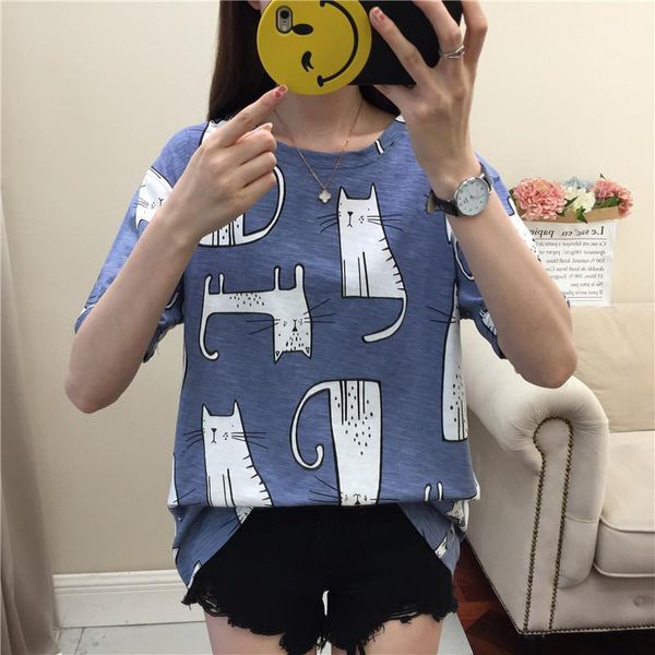 women's t-shirt 2021 summer loose student wild casual fashion printing hip hop half sleeve shirt short female1, White
women's t-shirt 2021 summer loose student wild casual fashion printing hip hop half sleeve shirt short female1, White
