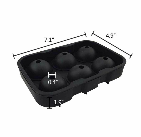 round ice ball maker sphere tray 6 holes sile mold cube for cocktails whiskey bbymdr lg2010
round ice ball maker sphere tray 6 holes sile mold cube for cocktails whiskey bbymdr lg2010