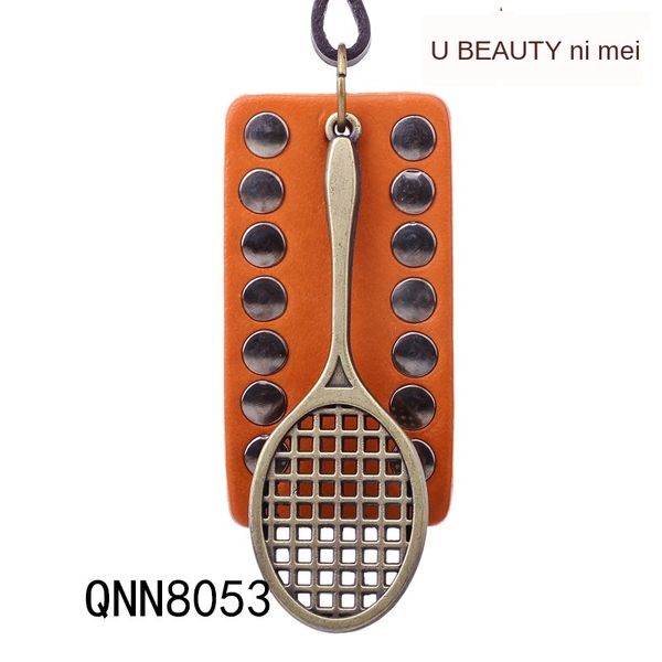 2015 yiwu small commodity fashion jewelry personalized badminton racket pendant men's genuine leather necklace rope black, Silver
2015 yiwu small commodity fashion jewelry personalized badminton racket pendant men's genuine leather necklace rope black, Silver