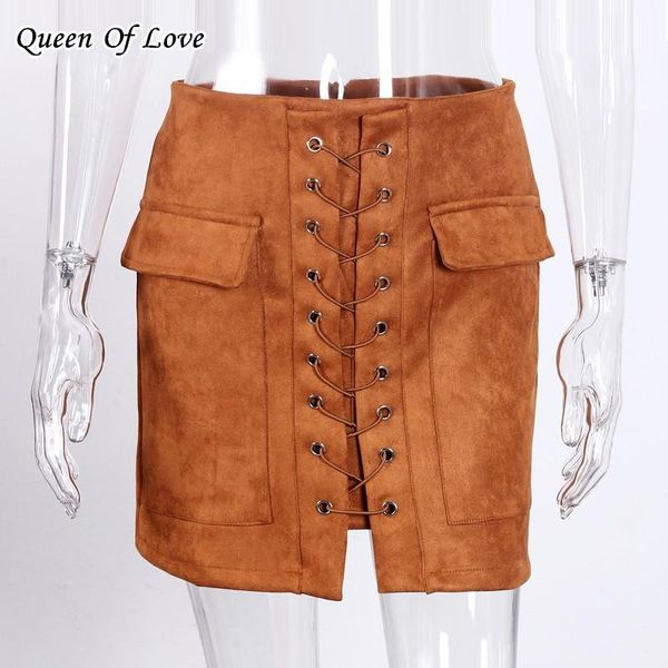 skirts women front lace up deerskin velvet mini skirt 2021 autumn winter back zipper bandage bodycon high waist ladies, Black
skirts women front lace up deerskin velvet mini skirt 2021 autumn winter back zipper bandage bodycon high waist ladies, Black