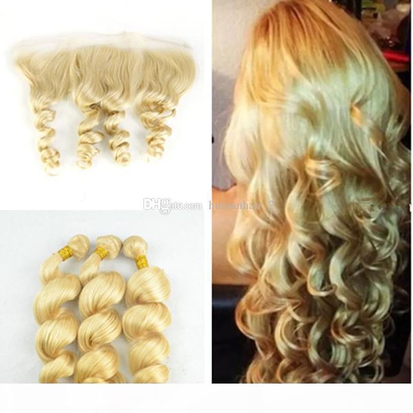 loose wave blonde hair with lace frontal closure platinum blonde brazilian virgin hair with lace frontal closure 4pcs lot 613 lace frontal, Black;brown
loose wave blonde hair with lace frontal closure platinum blonde brazilian virgin hair with lace frontal closure 4pcs lot 613 lace frontal, Black;brown