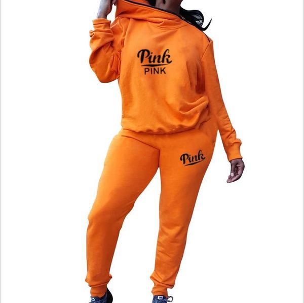 2021 new pink card print 2-piece all-female sport suit with hood full sleeve pockets hooded + long sweatshirt outfits x6v0, Gray
2021 new pink card print 2-piece all-female sport suit with hood full sleeve pockets hooded + long sweatshirt outfits x6v0, Gray