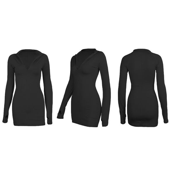 womens fashion dressnew high collar slim long sleeve zipper casual sports bag hip skirt t29b, Black;gray
womens fashion dressnew high collar slim long sleeve zipper casual sports bag hip skirt t29b, Black;gray