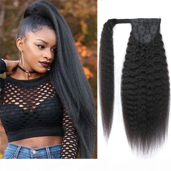 long corn kinky straight ponytail indian human hair pieces ribbon drawstring fluffy clip on ponytail hair extensions for woman, Black
long corn kinky straight ponytail indian human hair pieces ribbon drawstring fluffy clip on ponytail hair extensions for woman, Black