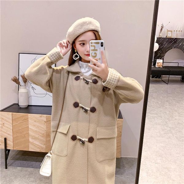 2020 new thick coat women long sleeve turn-down collar outwear jacket casual autumn winter elegant overcoat thick warm coat1, Black
2020 new thick coat women long sleeve turn-down collar outwear jacket casual autumn winter elegant overcoat thick warm coat1, Black