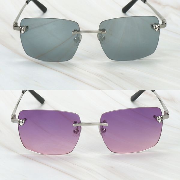 luxury rimless sun men women sunglasses beauty panther head glasses frame decoration gafas de sol for travelling
luxury rimless sun men women sunglasses beauty panther head glasses frame decoration gafas de sol for travelling