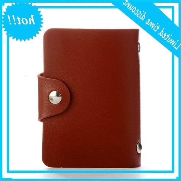 12/24 bits pu learn business id credit card holder pocket case purse wallet organizer for men women, Brown;gray
12/24 bits pu learn business id credit card holder pocket case purse wallet organizer for men women, Brown;gray