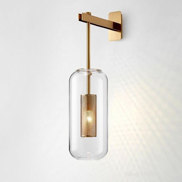 wall lamp minimalist modern gold glass light luxury creative art mesh american living room bedside restaurant designer
wall lamp minimalist modern gold glass light luxury creative art mesh american living room bedside restaurant designer