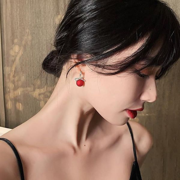dangle & chandelier timeonly elegant red color simulation pearls drop earring faux pearl sparkly rhinestones bowknot earrings for women jewe, Silver
dangle & chandelier timeonly elegant red color simulation pearls drop earring faux pearl sparkly rhinestones bowknot earrings for women jewe, Silver