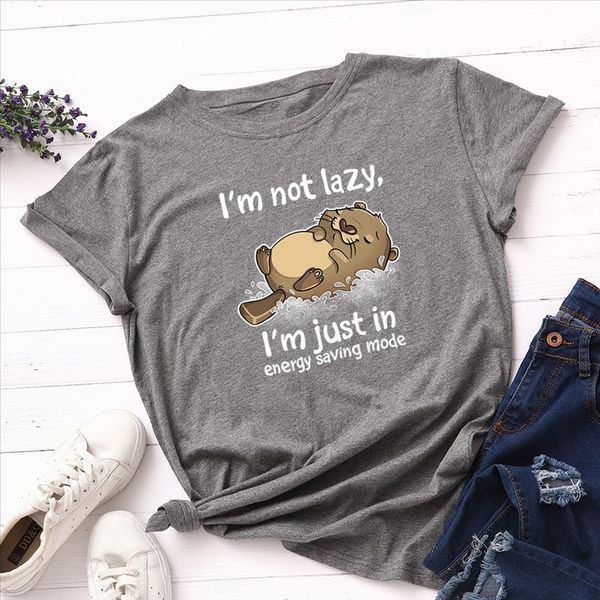 funny lazy cat print tshirt women plus size s 5xl bear t shirt 100% cotton letter harajuku cute cartoon animal tee, White
funny lazy cat print tshirt women plus size s 5xl bear t shirt 100% cotton letter harajuku cute cartoon animal tee, White
