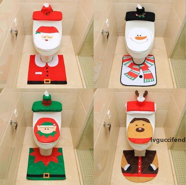 c1w8santa christmas decoration reindeer toilet seat covers rug l bathroom set xmas gift 4pcs/set lxl376
c1w8santa christmas decoration reindeer toilet seat covers rug l bathroom set xmas gift 4pcs/set lxl376