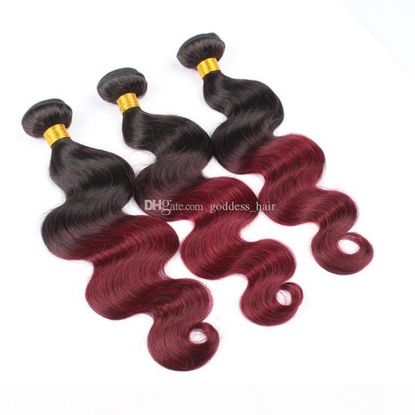 new arrival 1b 99j body wave human hair bundles unprocessed a tone hair weaves double wefted natural color wine red hair extensions, Black
new arrival 1b 99j body wave human hair bundles unprocessed a tone hair weaves double wefted natural color wine red hair extensions, Black