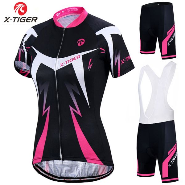x-tiger women's cycling jersey set summer anti-uv cycling bicycle clothing quick-dry mountain female bike clothes cycling set c0123, Gray
x-tiger women's cycling jersey set summer anti-uv cycling bicycle clothing quick-dry mountain female bike clothes cycling set c0123, Gray